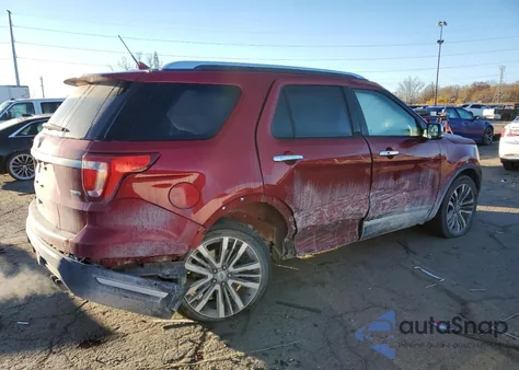 2018 Ford Explorer Platinum from USA, damaged, VIN 1FM5K8HT1JGC04677